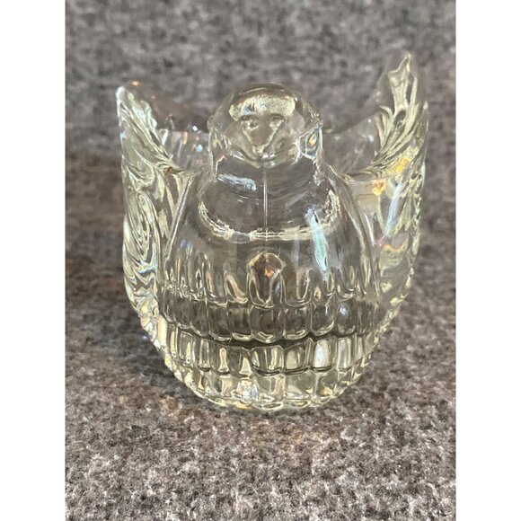 VTG Avon Candle Votive Holders Crystal Glass Squirrel Dove Lot of 2 - Picture 16 of 16